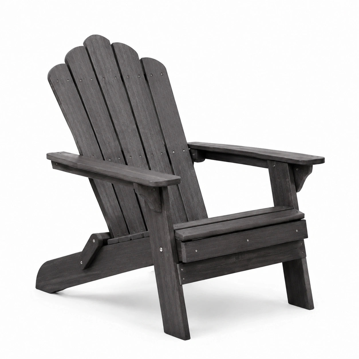 Sedia Adirondack in legno grigio